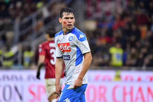 Louant Lozano Ssc Napoli Pendant Saison Soccer Italien Serie 2019 — Photo