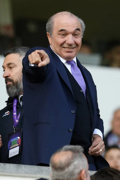 Rocco Commisso Fiorentina Acf Fiorentina Italian Football Season 2019 Italian — 스톡 사진
