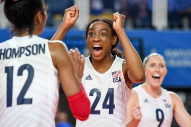 Chiaka ogbogu (USA) National Voleyball team players 2019 / 20, Voleyball Intenationals in conegliano (TV), January 01 2020 - LPS / Ettore Griffoni