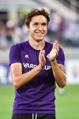 Federico chiesa (fiorentina) ACF Fiorentina İtalyan futbol takımı Serie A sezon 2019 / 20, İtalya Serie A futbol karşılaşması, 01 Ocak 2020 - LPS / Lisa Guglielmi