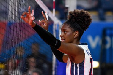 Brayelin Martnez (Dominik Cumhuriyeti), National Voleyball team player 2019 / 20 sezonunda, Voleyball Intenationals in conegliano (TV), January 01 2020 - LPS / Ettore Griffoni 
