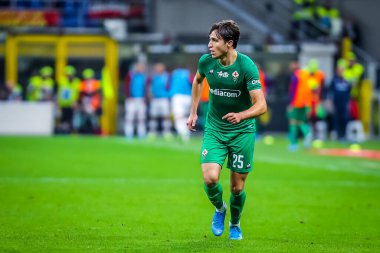 ACF Fiorentina takımından Federico Chiesa İtalyan futbolu sezonu 2019 / 20 ACF Fiorentina - Fotoğraf: Fabrizio Carabelli / LM