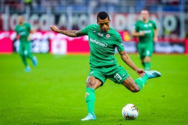 ACF Fiorentina takımından Dalbert İtalyan futbolu sezonu 2019 / 20 ACF Fiorentina - Fotoğraf: Fabrizio Carabelli / LM