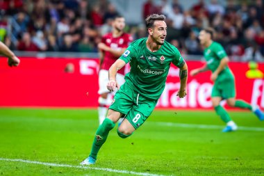 ACF Fiorentina takımından Gaetano Castrovilli İtalya Futbol Serisi sırasında 2019 / 20 ACF Fiorentina - Fotoğraf: Fabrizio Carabelli / LM