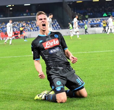 Arkadiusz milik (napoli) İtalyan futbolu sezonu 2019 / 20, İtalya Serie A futbol maçı, 01 Ocak 2020 - LPS / Vincenzo De Rosa