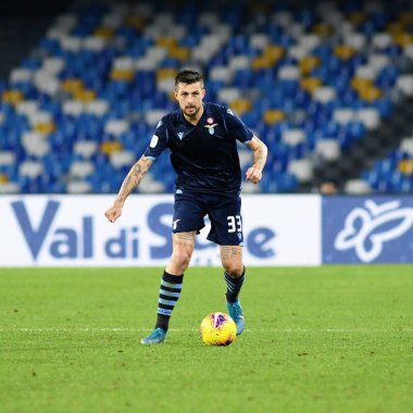 İtalya Futbol Ligi 2019 / 20 sezonunda Francesco Acerbi (Lazio), İtalya Serie A futbol maçı, 01 Ocak 2020 - LPS / Vincenzo De Rosa