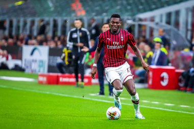 AC Milan 'dan Rafael Leao İtalya Futbol Ligi 2019 / 20 AC Milan - Fotoğraf: Fabrizio Carabelli / LM