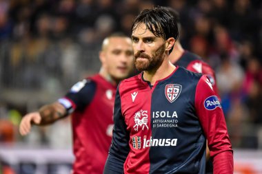 Luca purini of cagliari calcio during Italian football Serie A season 2019 / 20, italian Serie A football game, Cagliari, January 01 2020 - LPS / Luigi Canu