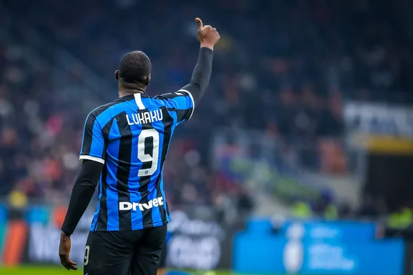 FC Internazionale takımından Romelu Lukaku İtalyan futbolu sezonu 2019 / 20 FC Internazionale - Fotoğraf: Fabrizio Carabelli / LM