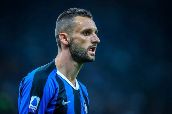 Marcelo Brozovic Internazionale Italian Football Season 2019 Internazionale Photo Credit — 스톡 사진