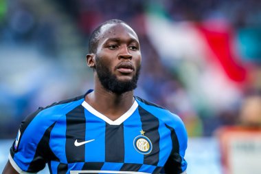 FC Internazionale takımından Romelu Lukaku İtalyan futbolu sezonu 2019 / 20 FC Internazionale - Fotoğraf: Fabrizio Carabelli / LM