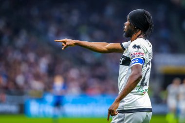 Parma Calcio takımından Gervinho İtalya futbolu serisi sırasında 2019 / 20 Parma Calcio - Fotoğraf: Fabrizio Carabelli / LM