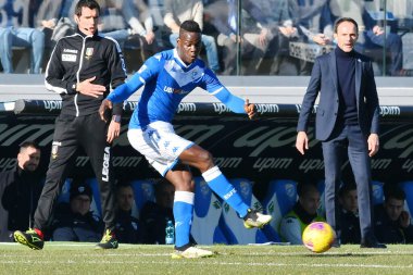 Mario Balotelli (brescia) İtalyan Serie A Futbol sezonu 2019 / 20, İtalya Serie A futbol maçı, Ocak 01 2020 - LPS / Alessio Tarpini