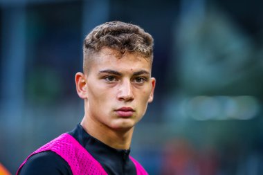 FC Internazionale takımından Sebastiano Esposito İtalyan futbolu sezonu 2019 / 20 FC Internazionale - Fotoğraf: Fabrizio Carabelli / LM