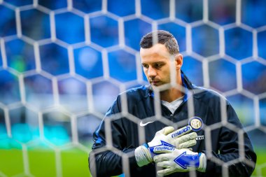 FC Internazionale takımından Samir Handanoviç İtalyan futbolu sezonu 2019 / 20 FC Internazionale - Fotoğraf: Fabrizio Carabelli / LM