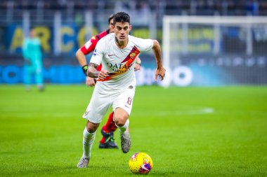 AS Roma takımından Diego Perotti İtalya futbol sezonu 2019 / 20 AS Roma - Fotoğraf: Fabrizio Carabelli / LM