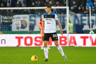 Mario Pasaliç (atalanta) İtalyan Serie A Futbol sezonu 2019 / 20, İtalya Serisi A futbol maçı, Ocak 01 2020 - LPS / Alessio Tarpini