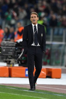 Roberto Mancini İtalya milli takımı koçu 2019 / 20, İtalya Futbol Takımı Roma 'da, Ocak 01 2020 - LPS / Alessio Marini