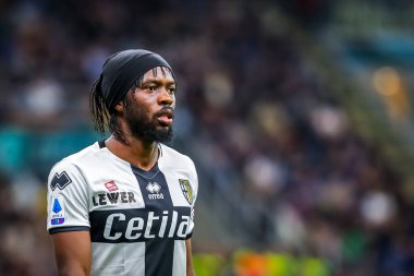 Parma Calcio takımından Gervinho İtalya futbolu serisi sırasında 2019 / 20 Parma Calcio - Fotoğraf: Fabrizio Carabelli / LM