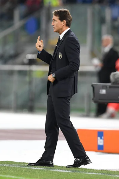 Roberto Mancini Coach Ιταλία Italy Soccer National Team Season 2019 — Φωτογραφία Αρχείου