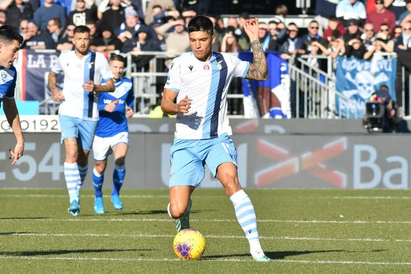 Карлос Correa Lazio Під Час Сезону Італійської Серії Soccer 2019 — стокове фото