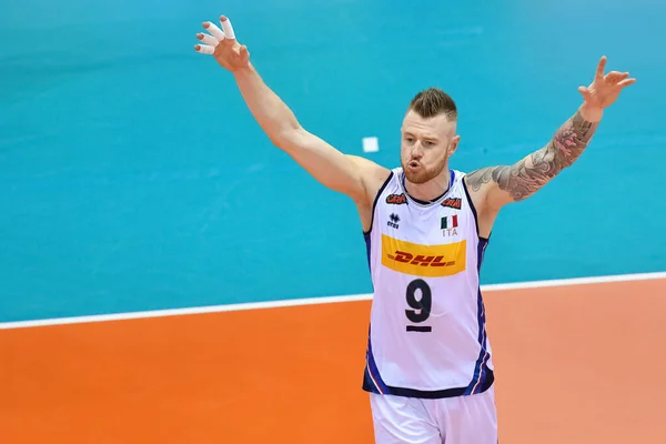 Ivan Zaytsev Volleyball Men Italy Team Season 2019 Italian Volleyball — Foto de Stock