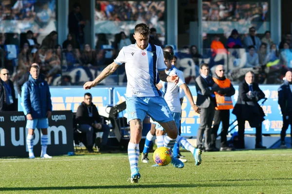 Francesco Acerbi Lazio Tijdens Italiaanse Serie Voetbalseizoen 2019 Italiaanse Serie — Stockfoto