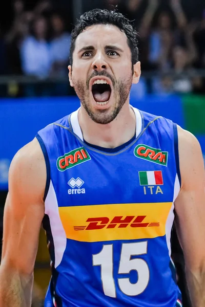 Gabriele Maruotti Durante Temporada 2019 Del Equipo Voleibol Masculino Italia — Foto de Stock