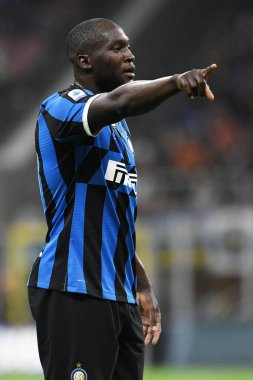 Romelu lukaku (inter) FC Internazionale İtalya Futbol Serisi 2019 / 20 sezonu, İtalya Serie A futbol maçı Milano 'da, 01 Ocak 2020 - LPS / Matteo Papini