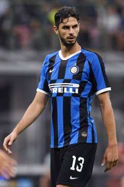 Andrea ranocchia (inter) FC Internazionale İtalya Futbol Serisi 2019 / 20 sezonunda, İtalya Serie A futbol maçı Milano 'da, 01 Ocak 2020 - LPS / Matteo Papini