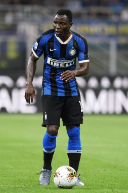 kwadwo asamoah (inter) FC Internazionale İtalyan futbol takımı Serie A sezon 2019 / 20, İtalya Serie A futbol maçı Milano 'da, 01 Ocak 2020 - LPS / Matteo Papini