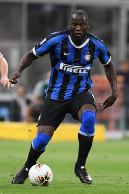 Romelu lukaku (inter) FC Internazionale İtalya Futbol Serisi 2019 / 20 sezonu, İtalya Serie A futbol maçı Milano 'da, 01 Ocak 2020 - LPS / Matteo Papini
