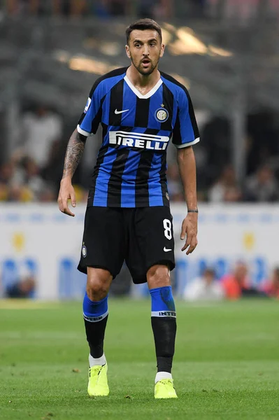 Matias Vecino Inter Durante Temporada 2019 Del Internazionale Italian Soccer — Foto de Stock