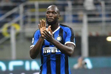 İtalya Serisi 2019 / 20 sezonunda romelu lukaku (inter), İtalya Serisi A futbol maçı, Ocak 01 2020 - LPS / Alessio Tarpini