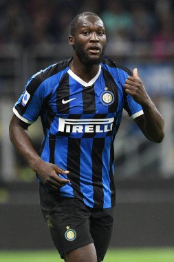 Romelu lukaku (inter) FC Internazionale İtalya Futbol Serisi 2019 / 20 sezonu, İtalya Serie A futbol maçı Milano 'da, 01 Ocak 2020 - LPS / Matteo Papini