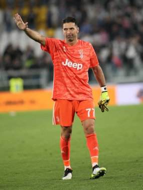 Juventus FC İtalya Futbol Serisi 2019 / 20 sezonunda 77 Gianluigi Buffon (juventus), İtalya Serie A futbol maçı, Torino 'da, Ocak 01 2020 - LPS / Claudio Benedetto