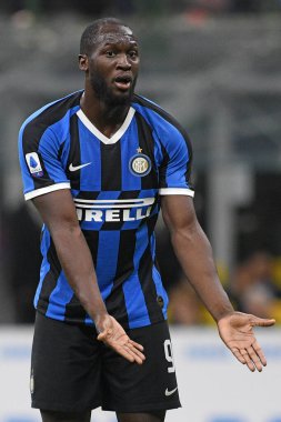 Romelu lukaku (inter) FC Internazionale İtalya Futbol Serisi 2019 / 20 sezonu, İtalya Serie A futbol maçı Milano 'da, 01 Ocak 2020 - LPS / Matteo Papini