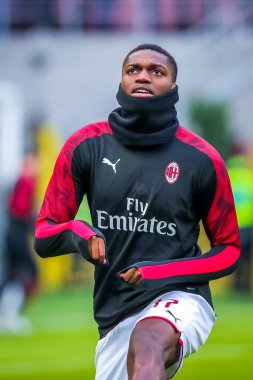 AC Milan 'dan Rafael Leao İtalya Futbol Ligi 2019 / 20 AC Milan - Fotoğraf: Fabrizio Carabelli / LM