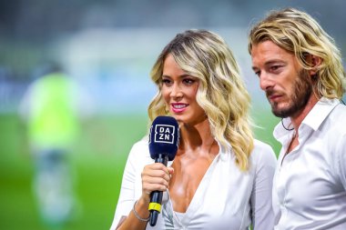 Diletta Leotta DAZN futbol sezonunda 2019 / 20 sembolik görüntüler - Fotoğraf: Fabrizio Carabelli / LM