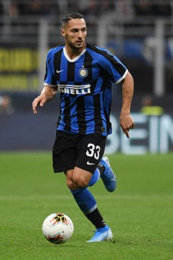 Danilo d 'ambrosio (inter) FC Internazionale İtalyan futbol takımı Serie A sezon 2019 / 20, İtalya Serie A futbol maçı, Milano, 01 Ocak 2020 - LPS / Matteo Papini