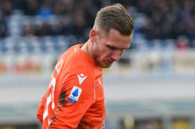 Robin Olsen (cagliari) İtalyan Serie A Futbol sezonu 2019 / 20, İtalya Serie A futbol maçı, Ocak 01 2020 - LPS / Alessio Tarpini