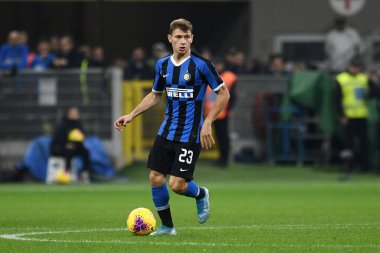 Nicol Barella (inter) FC Internazionale Italya futbol sezonu 2019 / 20, İtalya Serie A futbol maçı Milano 'da, Ocak 01 2020 - LPS / Matteo Papini 