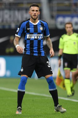 Cristiano biraghi (inter) FC Internazionale İtalya Futbol Serisi 2019 / 20 sezonu, İtalya Serie A futbol maçı Milano 'da, 01 Ocak 2020 - LPS / Matteo Papini