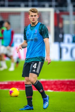 Juventus 'lu Matthijs de Ligt İtalyan futbolu sezonu 2019 / 20 Juventus Fc - Fotoğraf: Fabrizio Carabelli / Lm