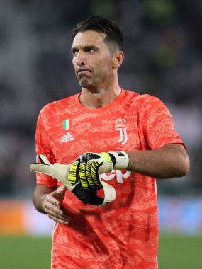 Juventus FC İtalya Futbol Serisi 2019 / 20 sezonunda 77 Gianluigi Buffon (juventus), İtalya Serie A futbol maçı, Torino 'da, Ocak 01 2020 - LPS / Claudio Benedetto