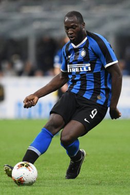 Romelu lukaku (inter) FC Internazionale İtalya Futbol Serisi 2019 / 20 sezonu, İtalya Serie A futbol maçı Milano 'da, 01 Ocak 2020 - LPS / Matteo Papini