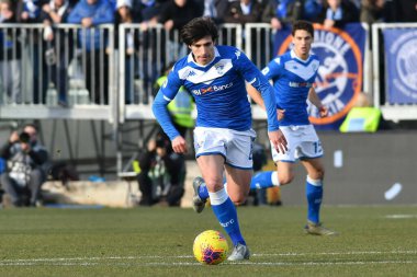 Sandro tonali (brescia) İtalyan Serie A Futbol sezonu 2019 / 20, İtalya Serie A futbol maçı, 01 Ocak 2020 - LPS / Alessio Tarpini