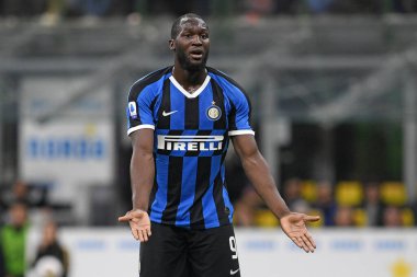 Romelu lukaku (inter) FC Internazionale İtalya Futbol Serisi 2019 / 20 sezonu, İtalya Serie A futbol maçı Milano 'da, 01 Ocak 2020 - LPS / Matteo Papini