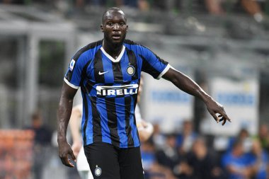 Romelu lukaku (inter) FC Internazionale İtalya Futbol Serisi 2019 / 20 sezonu, İtalya Serie A futbol maçı Milano 'da, 01 Ocak 2020 - LPS / Matteo Papini