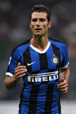 Antonio Candreva (inter) FC Internazionale İtalya Futbol Serisi 2019 / 20 sezonunda, İtalya Serie A futbol maçı Milano 'da, 01 Ocak 2020 - LPS / Matteo Papini